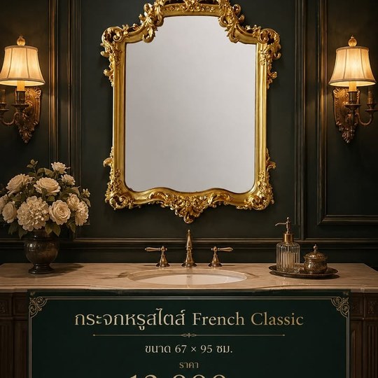 เส้นสาย French Classic เติมความสง่างามเหนือกาลเวลาให้ห้องน...
