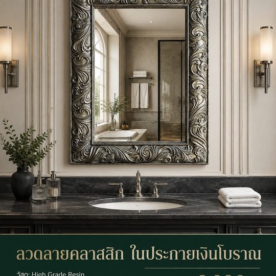 ประกายเงินโบราณกับลวดลายอ่อนช้อย งดงามเหนือกาลเวลา ✨ กรอบ ...